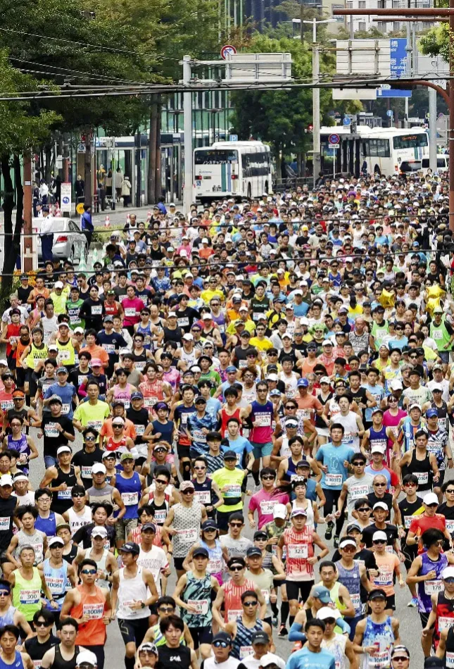 11月9日日曜日 交通規制あり 福岡マラソン開催日