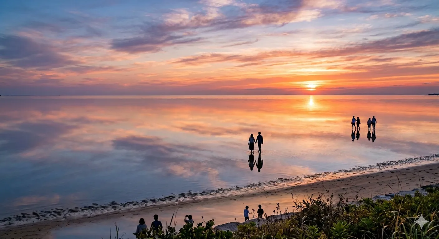 【福岡観光】かがみの海　Fukuoka Tourism Information: “Fukuoka's Uyuni Salt Flats”