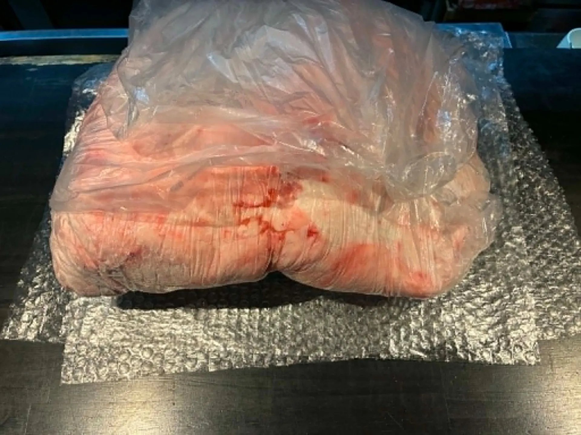流通していない豚肉