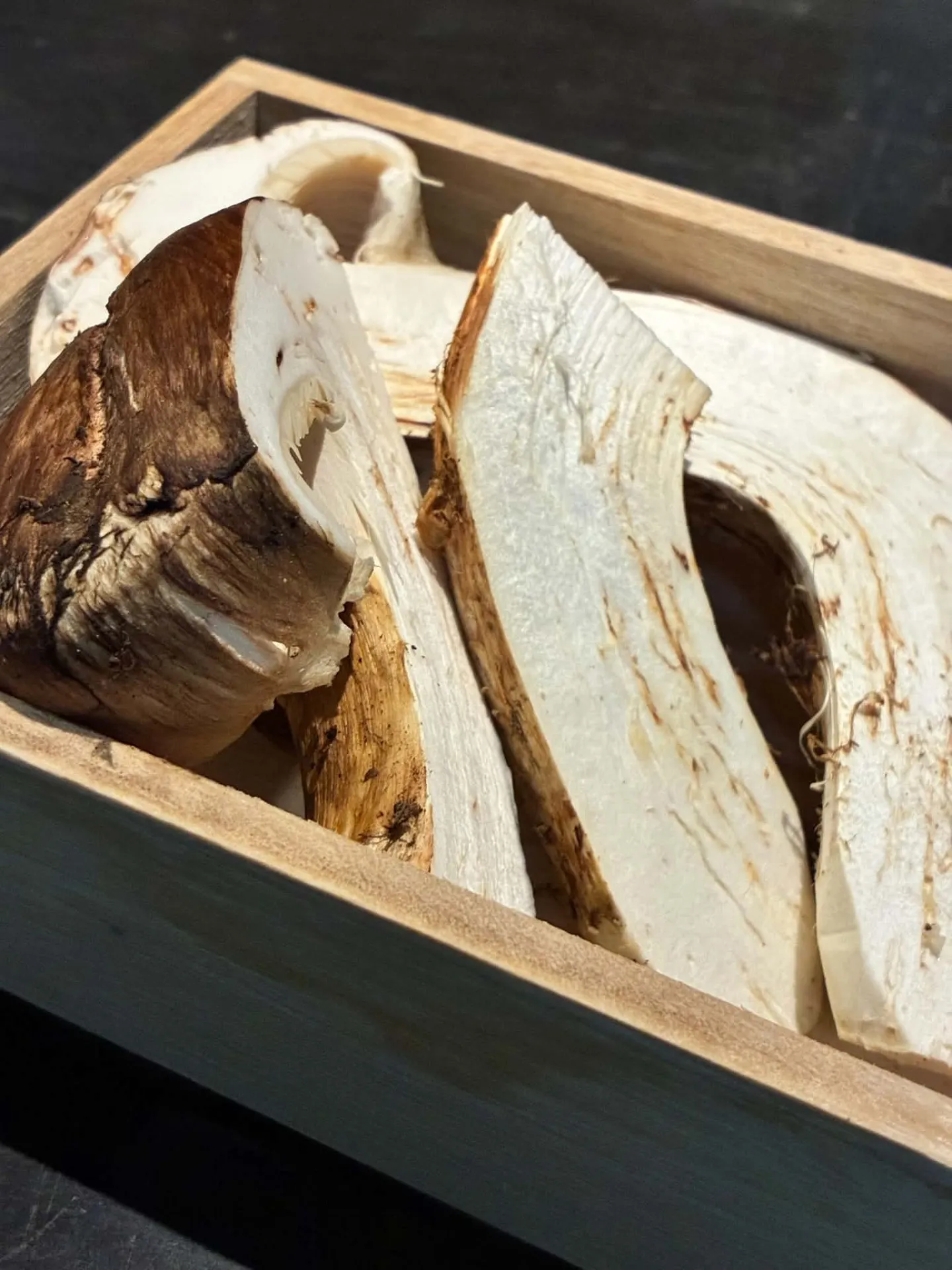 Matsutake: The most fragrant mushroom in Japan.　　　　Why MAIZURU KITCHEN is Ranked Among the Best Restaurants in Fukuoka for Organic Japanese Cuisine